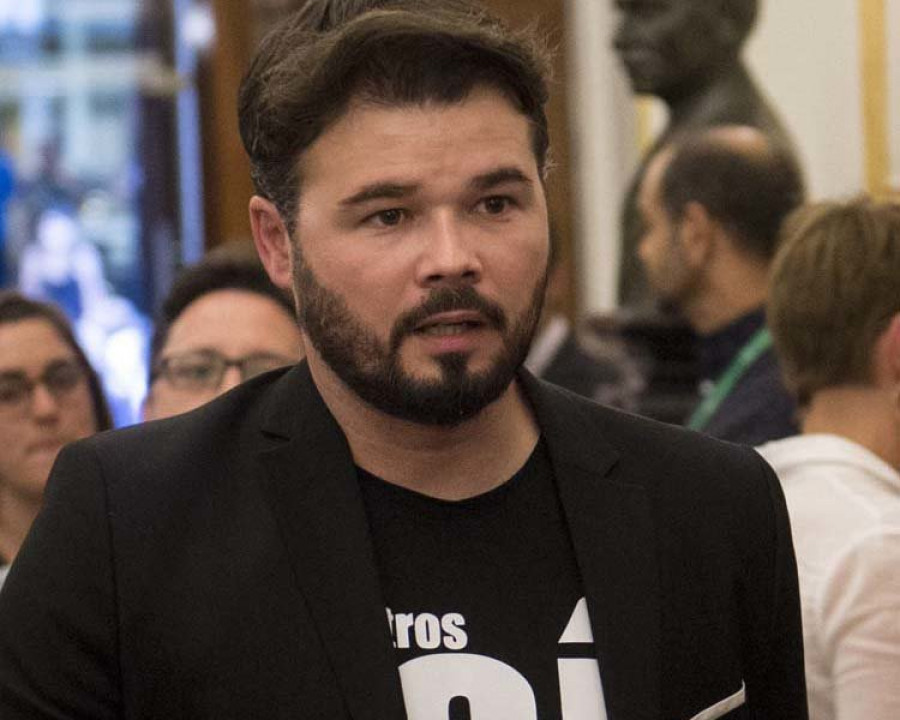 Rufián decide que ganará o ganará