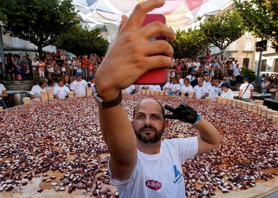 Un pulpo que nos llega de Marruecos