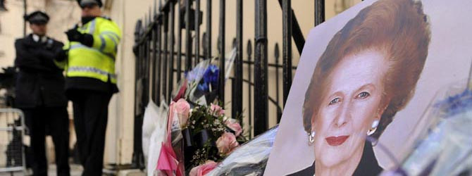 El funeral con honores militares de Margaret Thatcher será el miércoles 17
