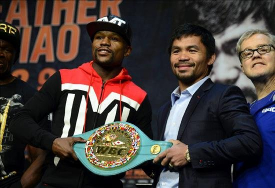 Mayweather Jr. derrotó a Pacquiao y mantuvo su invicto