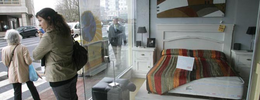 A Coruña perdió el 30% de las tiendas de muebles por el parón inmobiliario