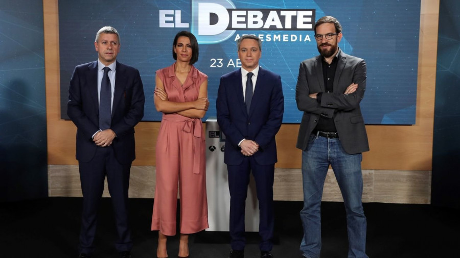 Elecciones 2019: Cómo seguir el debate a cuatro en Atresmedia