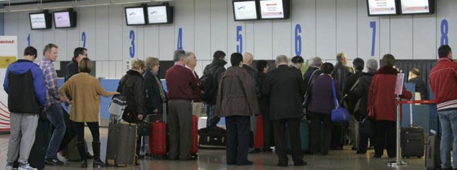 Alvedro es el aeropuerto gallego que más crece con un 15% más de viajeros