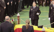 Friol despide al último de los agentes ahogados  en una noche trágica