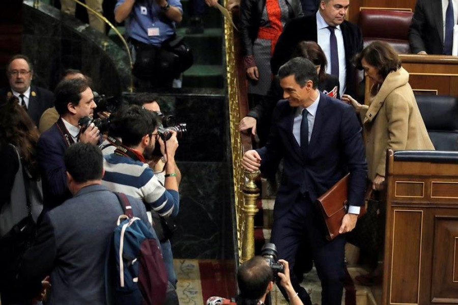 Sánchez deberá esperar hasta el martes para ser Presidente