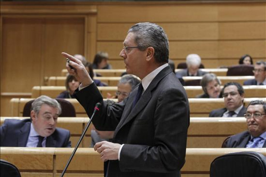 Gallardón sobre el aborto asegura que "ningún derecho es absoluto"