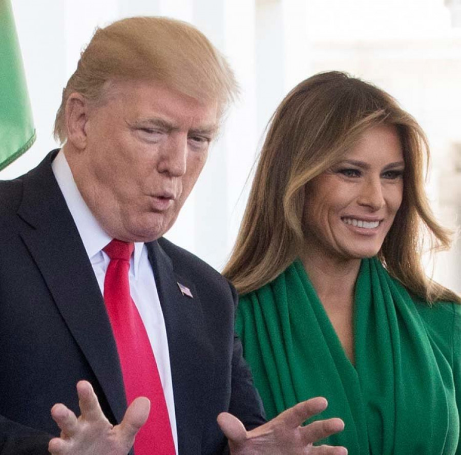 El muro que tanto le gusta Melania