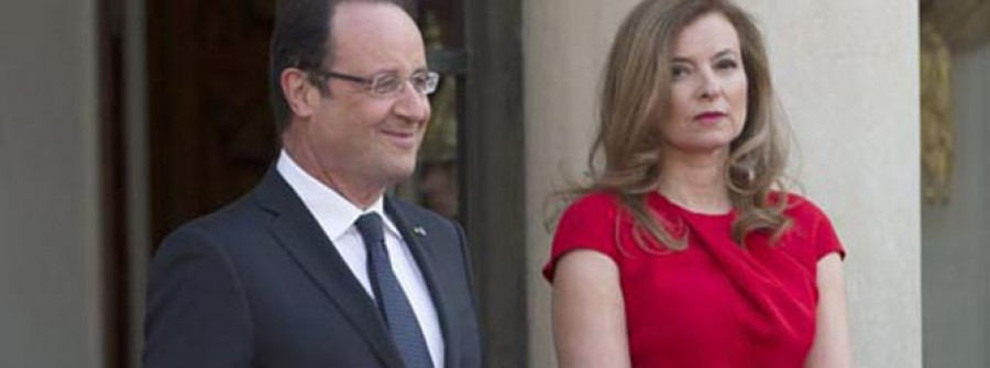 La pareja de Hollande se encuentra hospitalizada para una “cura de reposo”