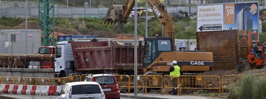 La coincidencia de numerosas obras complica todavía más la circulación