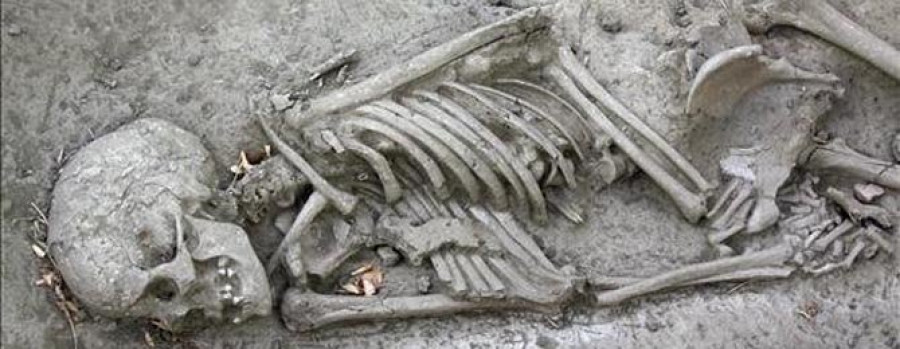 Los restos óseos hallados en Granada son de una necrópolis hispano-musulmana