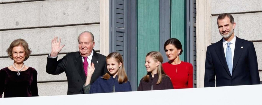 Felipe VI, Juan Carlos I y Leonor juntos para celebrar la Constitución