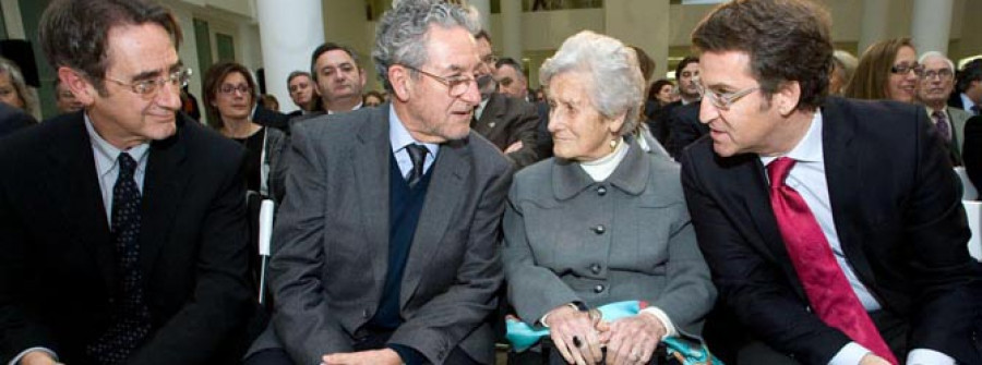 El homenaje a Díaz Pardo ensalza su amor a Galicia y su poliédrica identidad