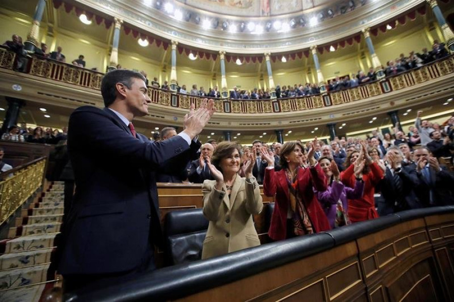 Pedro Sánchez, elegido presidente del Gobierno