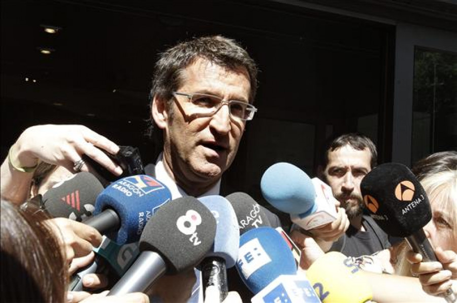 Feijóo no cree que Galicia quiera "ración de tripartito" tras el bipartito