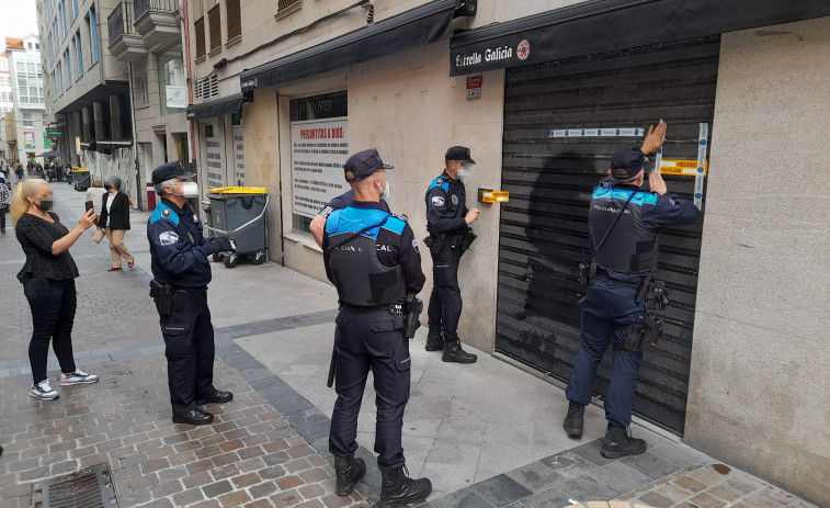 La Policía Local precinta un local por varias infracciones a la normativa anticovid