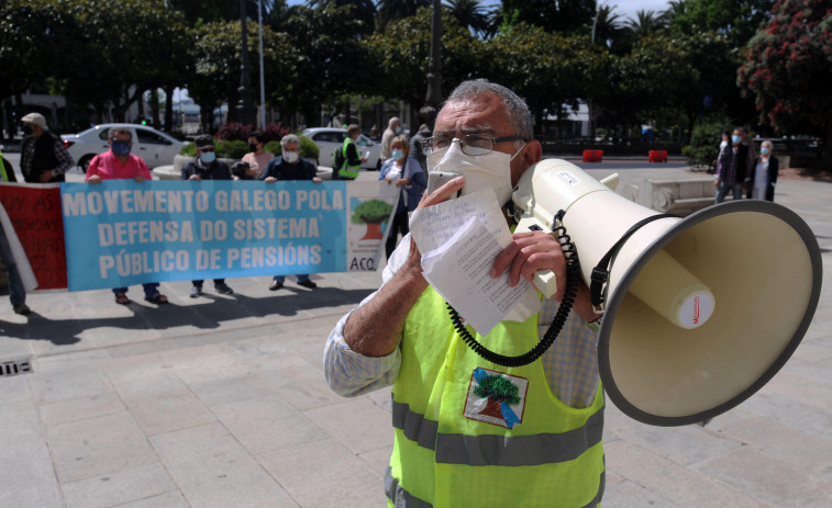 Los pensionistas se movilizaron en el Obelisco contra el Pacto de Toledo y la “privatización”