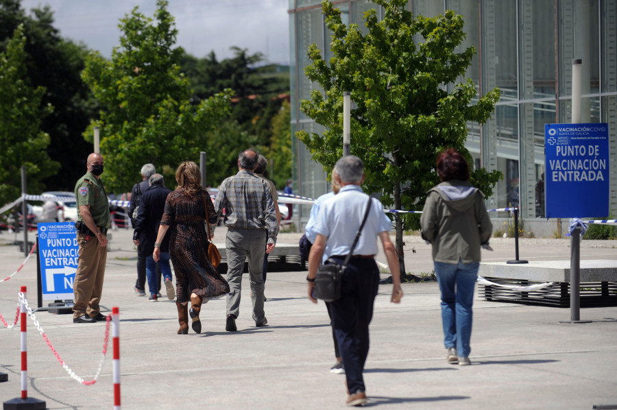 Más de la mitad de los ingresados de Galicia están hospitalizados en el área sanitaria A Coruña-Cee