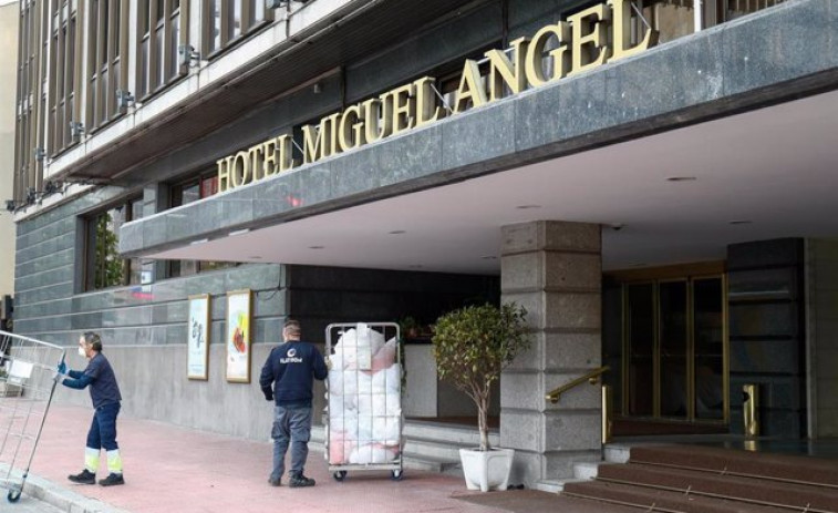 Roban una escultura y tres cuadros, uno de ellos de Sorolla, de una exposición en el hotel Miguel Ángel de Madrid