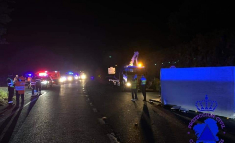 Fallecen tres jóvenes de Caldas, Vilagarcía y Moraña en un accidente en San Andrés