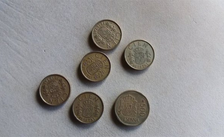 Los españoles conservaban en abril 1.586 millones en pesetas, a falta de dos meses para que finalice el canje