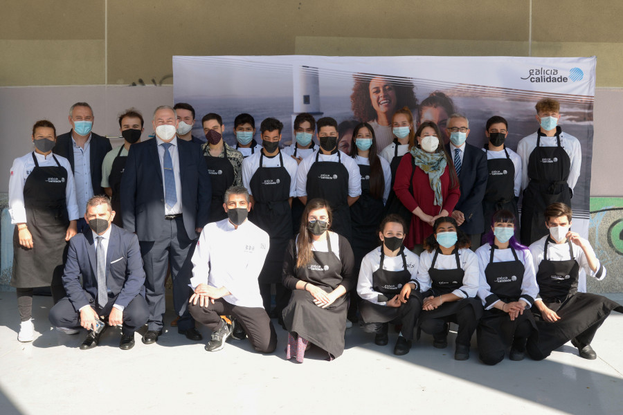 La Xunta desarrolla en el CIFP Paseo das Pontes el Aula Gastronómica Galicia Calidade