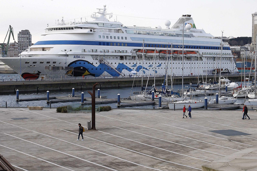 El Puerto de A Coruña acogerá veinte escalas de cruceros hasta fin de año