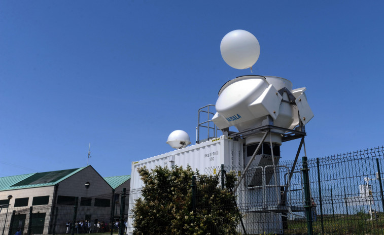 La estación de Aemet del parque de Bens lanzará a diario un globo meteorológico