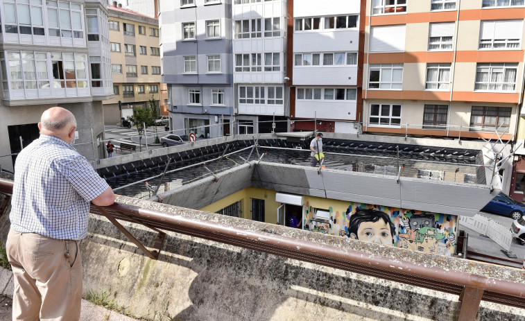La EIM de Monte Alto recibe el “mimo” que le faltaba  con la reforma de su cubierta