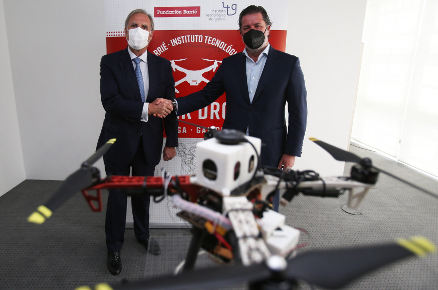 La Fundación Barrié y el ITG presentan la Liga Maker Drone