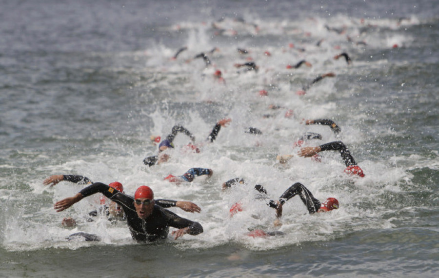 A Coruña acogerá la próxima semana los campeonatos de España de triatlón de clubes y relevos mixtos