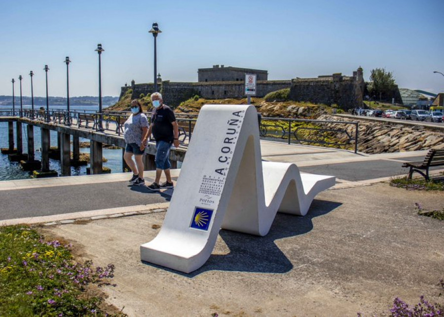 A Coruña tendrá dos hitos junto al Náutico y As Ánimas para resaltar su condición de puerto xacobeo