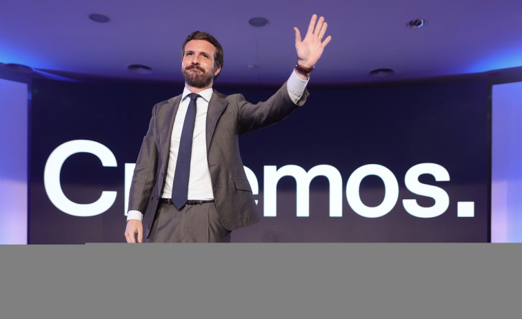 Casado defiende al rey: No hay más cómplice de los indultos que el Gobierno