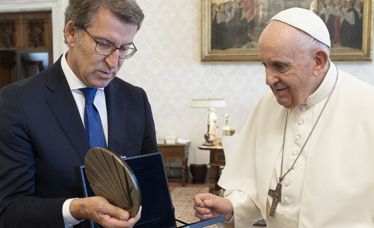 El papa podría ser un peregrino más