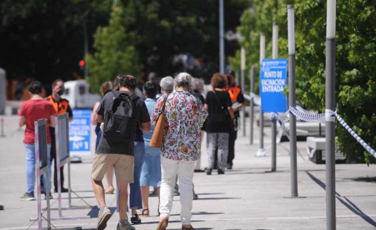 Bajan a 62 los pacientes Covid ingresados en Galicia y los casos activos descienden a 1.346