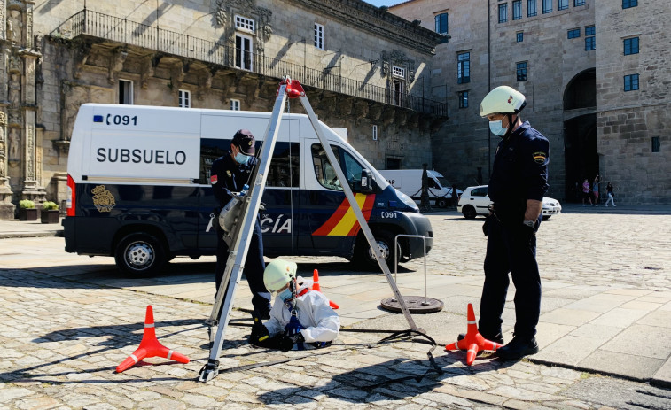 La Policía Nacional incrementa la vigilancia en el subsuelo de Santiago