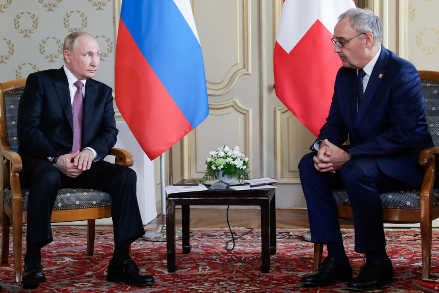 El presidente de Suiza alaba la "franqueza" de Putin tras la cumbre con Biden en Ginebra