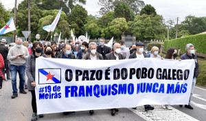 Manifestación en Sada contra el 