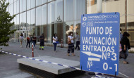 Intensa actividad de vacunación en el festivo de San Juan en ExpoCoruña