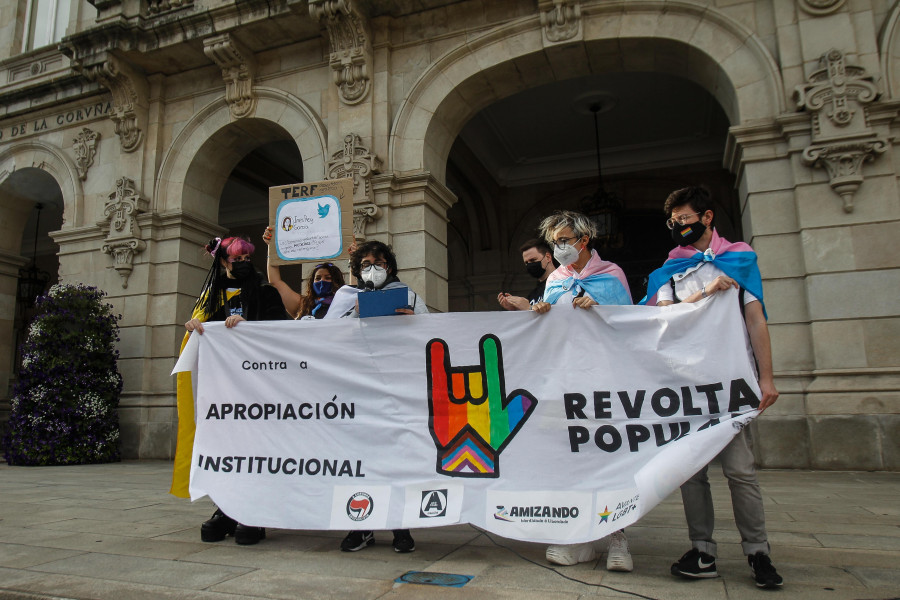 A Coruña celebra el Día del Orgullo LGTBI+ reivindicando sus derechos