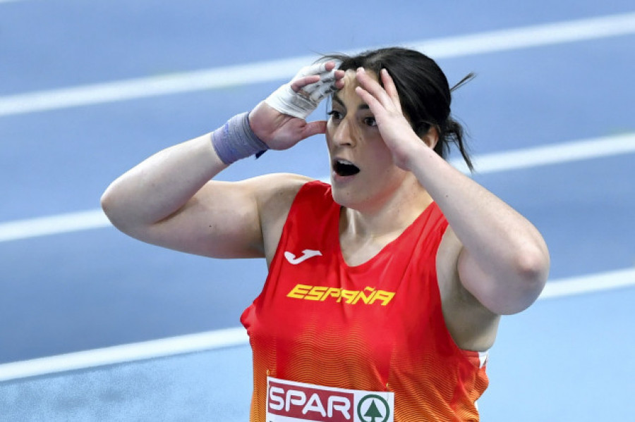 Belén Toimil bate el récord de España de lanzamiento de peso