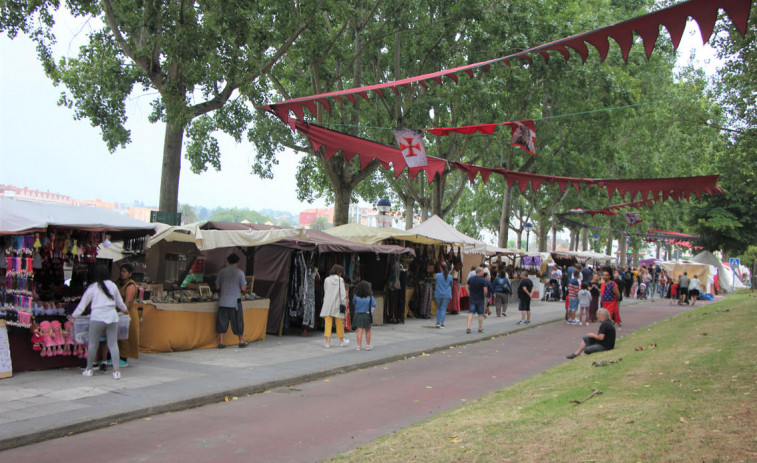 Culleredo abre hoy su Mercado Templario en el paseo marítimo, que será visitable hasta el domingo