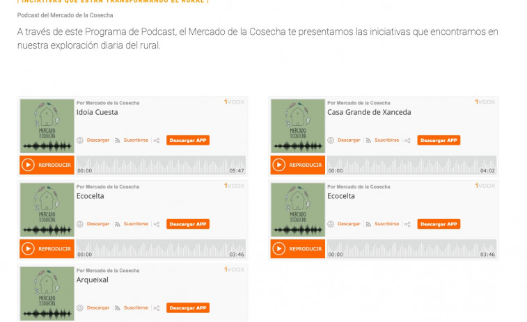 El Mercado de la Cosecha estrena el podcast 