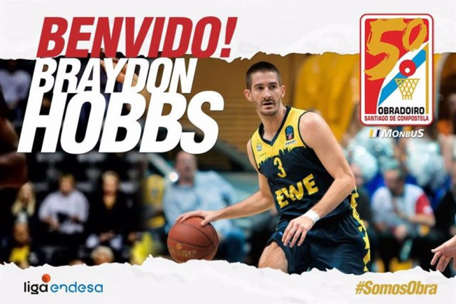 El Monbus Obradoiro ficha al base estadounidense Braydon Hobbs