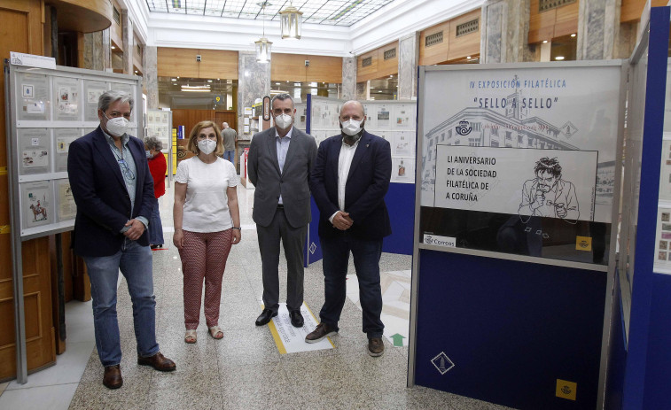 “Selo a Selo”, en la sede central de Correos