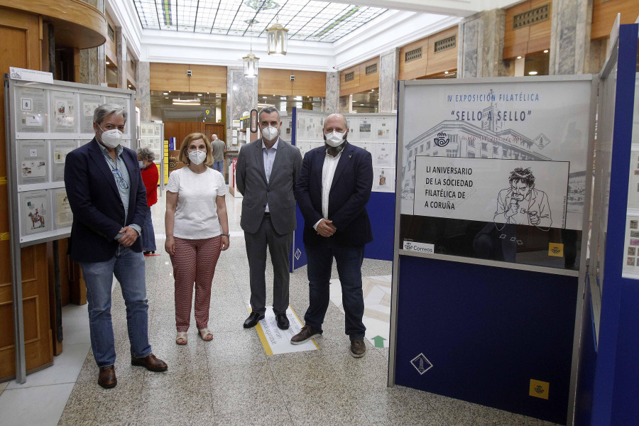 “Selo a Selo”, en la sede central de Correos