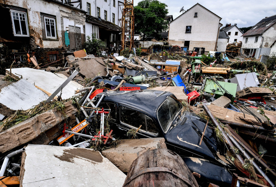 Al menos 18 muertos y 70 desaparecidos a causa de las fuertes lluvias en Alemania
