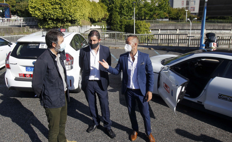 A Coruña estrena los taxis para compartir