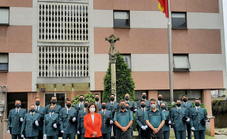 La Guardia Civil de A Coruña da la bienvenida a 24 agentes en prácticas