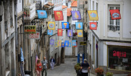 La Xunta “viste” el casco histórico de Betanzos para dar  la bienvenida a los peregrinos al Xacobeo 2021-2022