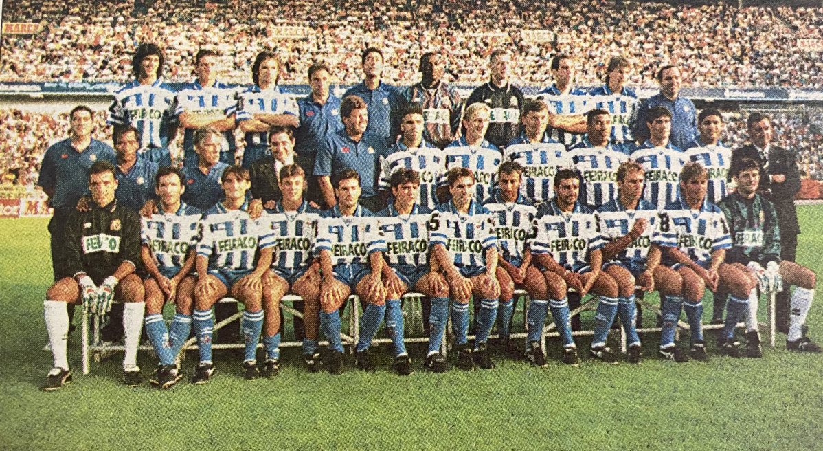 Presentaciu00f3n del Depor en 1996